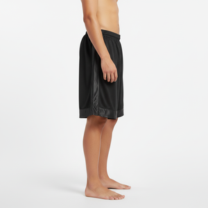 Shorts de sport d'été pour hommes, haute qualité, vente en gros, logo personnalisé imprimé, shorts de basketball en toile, 100% coton uni, séchage rapide - Product Image 6