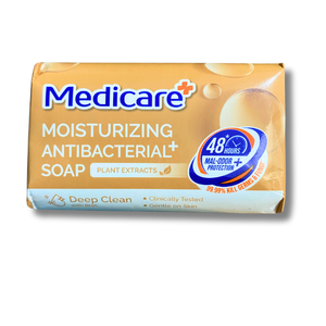 Detergente Sólido Antibacterial Ecológico Medicare con Extractos de Plantas para Uso en Baño, Hidratante y Cuidado Suave - Product Image 3