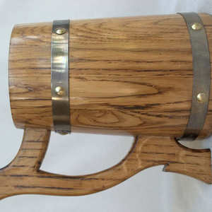 Jarra de Cerveza con Diseño Clásico de Barril - Product Image 1