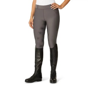 Leggings de equitación de cuero genuino premium para mujer, elegantes pantalones de equitación de cintura alta en venta - Product Image 5