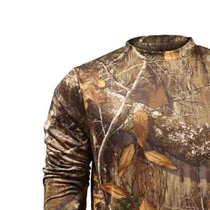 เสื้อยืดลายพรางผู้ชาย แขนสั้น ผ้าถัก ระบายอากาศได้ดี แห้งเร็ว เหมาะสำหรับฝึกซ้อม ล่าสัตว์ ตั้งแคมป์ - Product Image 5