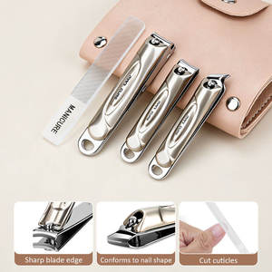 Anaaif Enterprises 20-Piece Stainless Steel Professional Manicure <b>Pedicure</b> <b>Set</b> 10-in-1 Nail Clipper Cuticle Nipper Nail File - Product Image 3