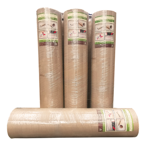 Rollo de Papel Especial para Protección de Pisos, Tamaño Estándar 42 x 100 pies, Color Marrón, 0.64-0.68 mm, 450 GSM - Product Image 2