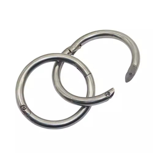 Anneau de nez en acier inoxydable personnalisé pour bétail, instrument vétérinaire, modèle VI-1038, couleur et taille personnalisables - Product Image 2