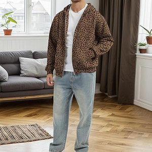 Nouveauté très demandée : Sweat-shirts à capuche personnalisés, unisexe, manches longues, hiver, 100% coton biologique polaire - Product Image 6