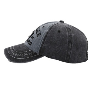 Casquette de baseball en polyester à 5 panneaux avec visière incurvée, broderie personnalisée de qualité supérieure, imprimé à carreaux en caoutchouc, pour adultes - Product Image 1