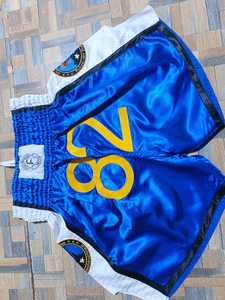 Shorts de Muay Thai para atletas con tela transpirable de movimiento flexible y cintura cómoda, ideales para hombres. - Product Image 6