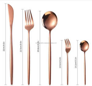 Juegos de Cubiertos de Acero Inoxidable Espejado Hechos a Mano, Ecológicos, Estilo Europeo, Venta al por Mayor para Bodas y Eventos, Fabricación Artesanal en India - Product Image 3