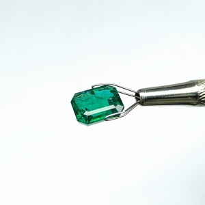 Esmeralda Octogonal Verde Natural de 5.89 Quilates de Zambia, Gema Suelta Certificada por IGI, Corte Facetado ETSLK-64 Ratti Chart-6.25 - Product Image 3