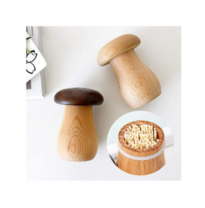 Boîte à cure-dents en bois massif de qualité supérieure, design classique, fabrication artisanale, nouveau design à prix abordable - Product Image 5