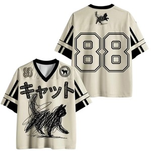 Camiseta Deportiva de Manga Corta para Hombre, Cuello Redondo, Corte Ajustado, Personalizada con Serigrafía, Diseño Sólido, 100% Algodón/Spandex - Product Image 2