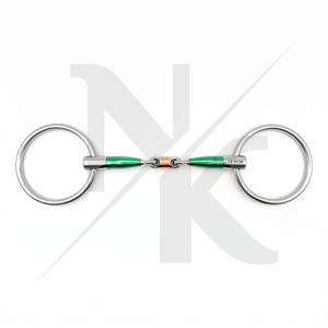 Mors de cheval confortables à double articulation en acier inoxydable de haute qualité, équipement équestre à faible coût et forte demande - Product Image 5