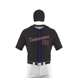 Latest Design New Fashionable Short Sleeve <b>Baseball</b> Uniform Professional Manufacturer <b>Baseball</b> Uniform For Outdoor Uses - Product Image 6