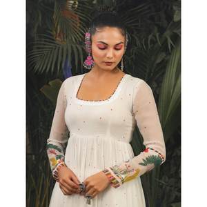 Ensemble haut et bas de soirée chic avec dupatta, taille XL, élégant et stylé - Product Image 4