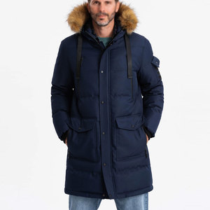 Parka pour homme en tissu doux de qualité supérieure, au look moderne et tendance, léger, à manches longues et en stock pour la vente - Product Image 1