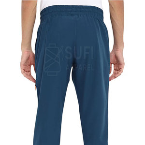Pantalon de jogging pour homme en coton 100% de haute qualité, coupe droite, écologique, respirant, avec cordon de serrage, design personnalisé, professionnel - Product Image 6