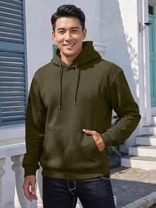 Sudadera con Capucha Unisex de Invierno, Ecológica, Transpirable, para Hombre y Mujer, de Forro Polar Grueso, de Algodón, Estilo Holgado - Product Image 2