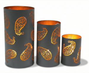Porte-bougie de luxe, porte-bougie cylindrique, porte-bougie de table, porte-bougie pour la décoration de la maison, porte-bougie haut de gamme, porte-bougie design - Product Image 6
