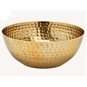 New Classic Design Home Dining Ware <b>Sweet</b> Serving Bowl Prime Quality Gold-Plated Metal Hammered Bowl For Serving Candies <b>Sweets</b> - Product Image 1