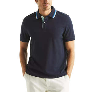 Camiseta Polo Personalizada OEM, Corte Regular, Lisa, 100% Algodón, Manga Corta, Cómoda, Corte Ajustado, para Golf, para Hombre - Product Image 1