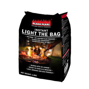 Clean Burning, Delicious Results: Premium Coconut Shell Light the <b>Bag</b> for the Perfect <b>BBQ</b> - Product Image 1