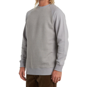 Sudadera Personalizada para Hombre, Cuello Redondo, Felpa Gruesa de 350GSM, Algodón, Color Sólido, Sudadera Bordada Extra Grande para Invierno - Product Image 2