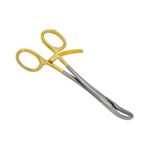 Pinzas Quirúrgicas para Sujeción de Huesos DETAIN IMPEX, Acero Inoxidable, Diseño Curvo con Trinquete, Clase II, Instrumento Manual, Certificado CE - Product Image 3
