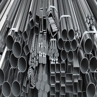 Tube carré sans soudure en alliage d'aluminium 6063 de petite section, série 6000, de haute qualité, en gros, avec services de cintrage et de découpe