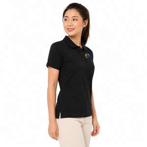 women <b>polo</b> shirt made with soft breathable fabric for daily wear offering a clean fit easy comfort and modern casual style all - Product Image 2
