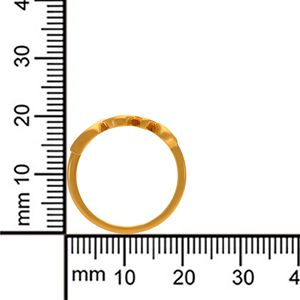 Bague en or plaqué or de qualité supérieure avec inscription LOVE et motif cœur pour femme, bijoux de mode romantiques minimalistes modernes, vente en gros - Product Image 5