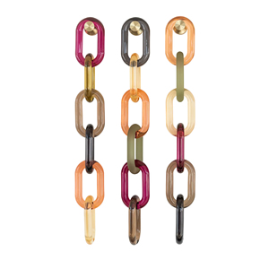 Décorations murales personnalisées faites à la main, chaîne à maillons, décoration intérieure, objet en résine, chaîne acrylique la plus adorable pour la pièce, vente en gros - Product Image 1