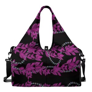 Bolsa de Gimnasio Casual con Estampado Animal, Personalizable, Unisex, Exclusiva, 40-55L, Correa Ajustable, Bolsa de Hombro de Poliéster - Product Image 4