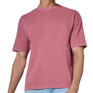 Plus Size Men's White Casual Short Sleeve O-Neck Cotton Jersey T-Shirt <b>Blank</b> Solid Design - Product Image 6