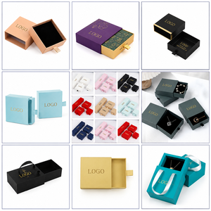 Customized High-End Hot Stamping UV Jewelry Drawer Package Box for <b>Watches</b> Embossed Logo Sponge Lining for Boutique Cosmetic - Product Image 5