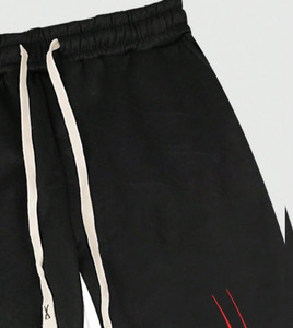 กางเกงขายดีทรงขากว้างสไตล์สตรีทแวร์แบบสั่งทำพิเศษ เป็นมิตรต่อสิ่งแวดล้อม ระบายอากาศได้ดี ทรงขาตรงสำหรับผู้ชาย กางเกงวอร์มทรงขาบานแบบฟอกสี - Product Image 4