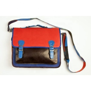 Sac à bandoulière en cuir pour femmes de luxe en gros Messenger Monogram Shoulder Side Bag Leopard Strap Button Lock Summer - Product Image 2