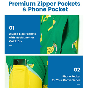 Oferta Caliente al por Mayor: Bañadores Personalizados para Hombre de Secado Rápido, Shorts de Natación con Forro de Malla, Trajes de Baño Divertidos y Transpirables - Product Image 6