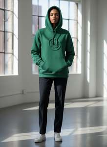 Logo personnalisé Ensemble de deux pièces coton éponge survêtement hommes grande taille Fitness Gym survêtement imprimé conception vêtements d'hiver décontractés - Product Image 4