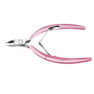 Coupe-ongles professionnel en acier inoxydable de qualité supérieure, à ouverture large et courbée, avec logo personnalisé, best-seller pour les salons de beauté et la manucure - Product Image 5
