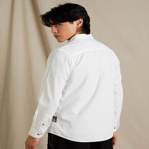 Camisas Casuales de Manga Larga para Hombre Adolescente, Estilo Veraniego, Transpirables, de Secado Rápido, Sostenibles, con Botones, Estilo Cargo, Lisas - Product Image 5