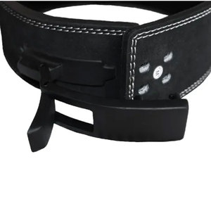 High Manufactured Weightlifting Lever Waist Belt <b>Leather</b> Made Gym Fitness Weightlifting Lever Belt - Product Image 3