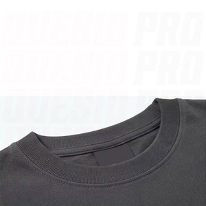 T-shirt décontracté pour homme en pur coton à col rond, respirant, en maille, imprimé en relief, à manches courtes, style vintage, streetwear - Product Image 6