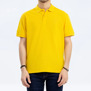 เสื้อโปโลผู้ชายสุดหรู ปักโลโก้ได้ คุณภาพสูง เป็นมิตรกับสิ่งแวดล้อม ผ้าเจอร์ซีย์กันยับ แขนสั้น ไซส์ใหญ่ - Product Image 1