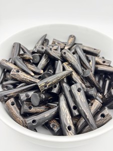 Genuine Quality Natural Buffalo Horn <b>Toggles</b> Two-Hole Polished Rectangle Style Modern Bead <b>Button</b> Eco-Friendly Hs Husnain Crafts - Product Image 6