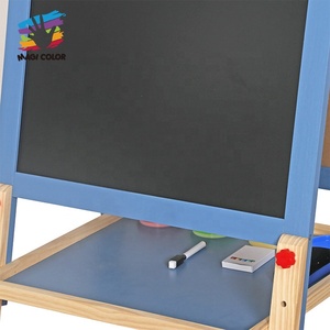 Chevalet d'art en bois double face à hauteur réglable-planche à dessin magnétique avec fonctionnalités d'apprentissage multifonctionnelles W12B275 - Product Image 3