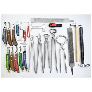 Made Horse Hoof Farrier Trimming Tools Farrier Tools Hoof <b>Trimmers</b> Nipper Horseshoe Hammer clincher Nail <b>Trimmer</b> Hoof Cutters - Product Image 2