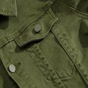 Chaqueta de Mezclilla para Hombre, Diseño Nuevo, Material de Mezclilla Original, Alta Calidad, Transpirable, Secado Rápido, Servicio OEM - Product Image 3