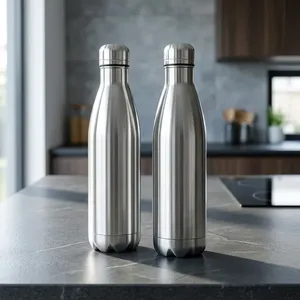 New Arrival Stainless <b>Steel</b> Vacuum <b>Bottle</b> 500ml Cola Shape Leak Proof Insulation Water <b>Bottle</b> for Daily Lifestyle Use - Product Image 5