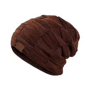 Wholesale Unisex Knitted Beanie Hat Solid Color Acrylic <b>Winter</b> <b>Cap</b> Casual Style 56-58CM Adult - Product Image 4