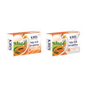 Vente en gros en grandes quantités Savon Kris Beauty à l'extrait de papaye pour le lavage du corps, hydratant pour tous types de peau - Product Image 1